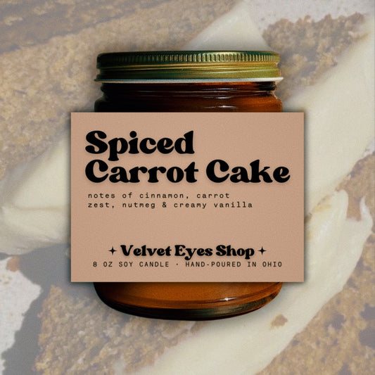 Spiced Carrot Cake Soy Candle