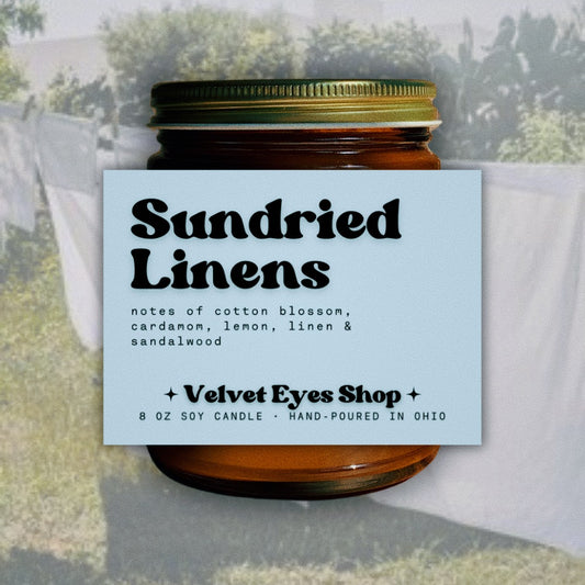 Sundried Linens Soy Candle