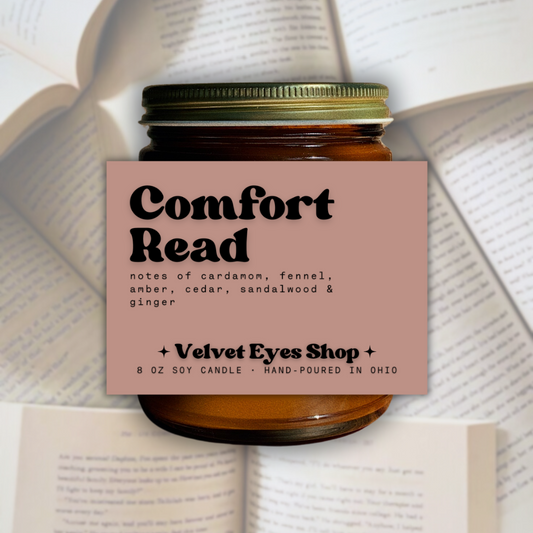 Comfort Read 8oz Candle