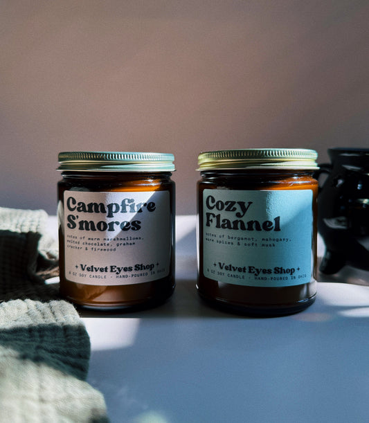 Cozy Flannel Soy Candle