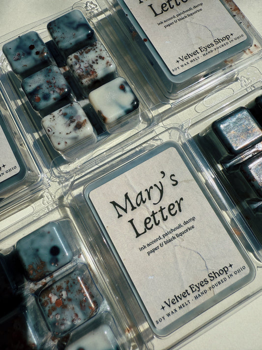 Mary's Letter Wax Melt - Silent Hill Inspired