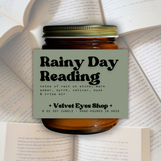 Rainy Day Reading 8oz Candle