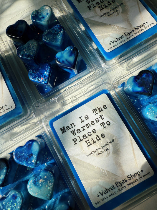 Man Is The Warmest Place To Hide Wax Melt - The Thing Inspired