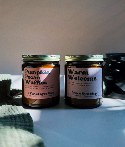 Pumpkin Pecan Waffles Soy Candle