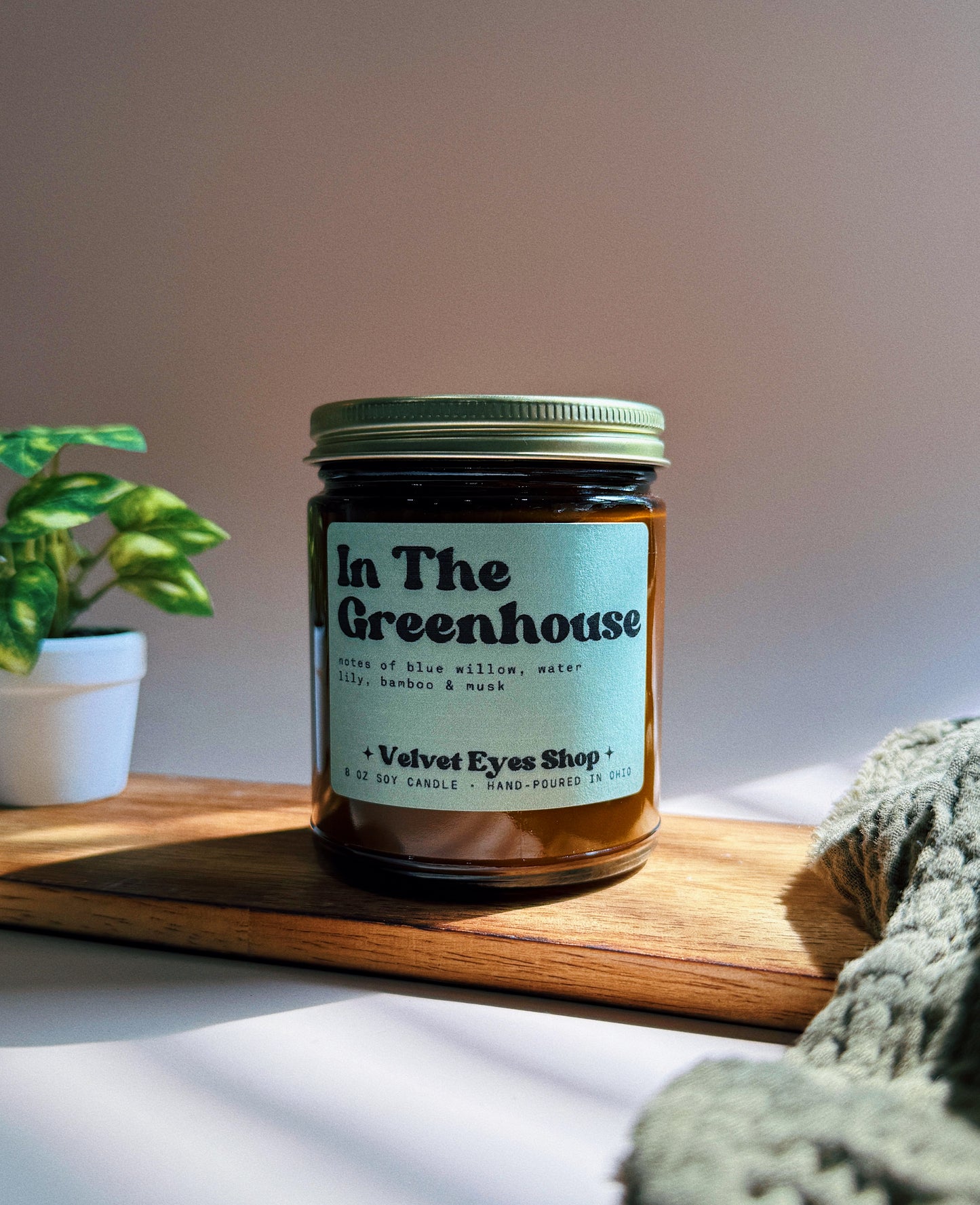 In The Greenhouse Soy Candle