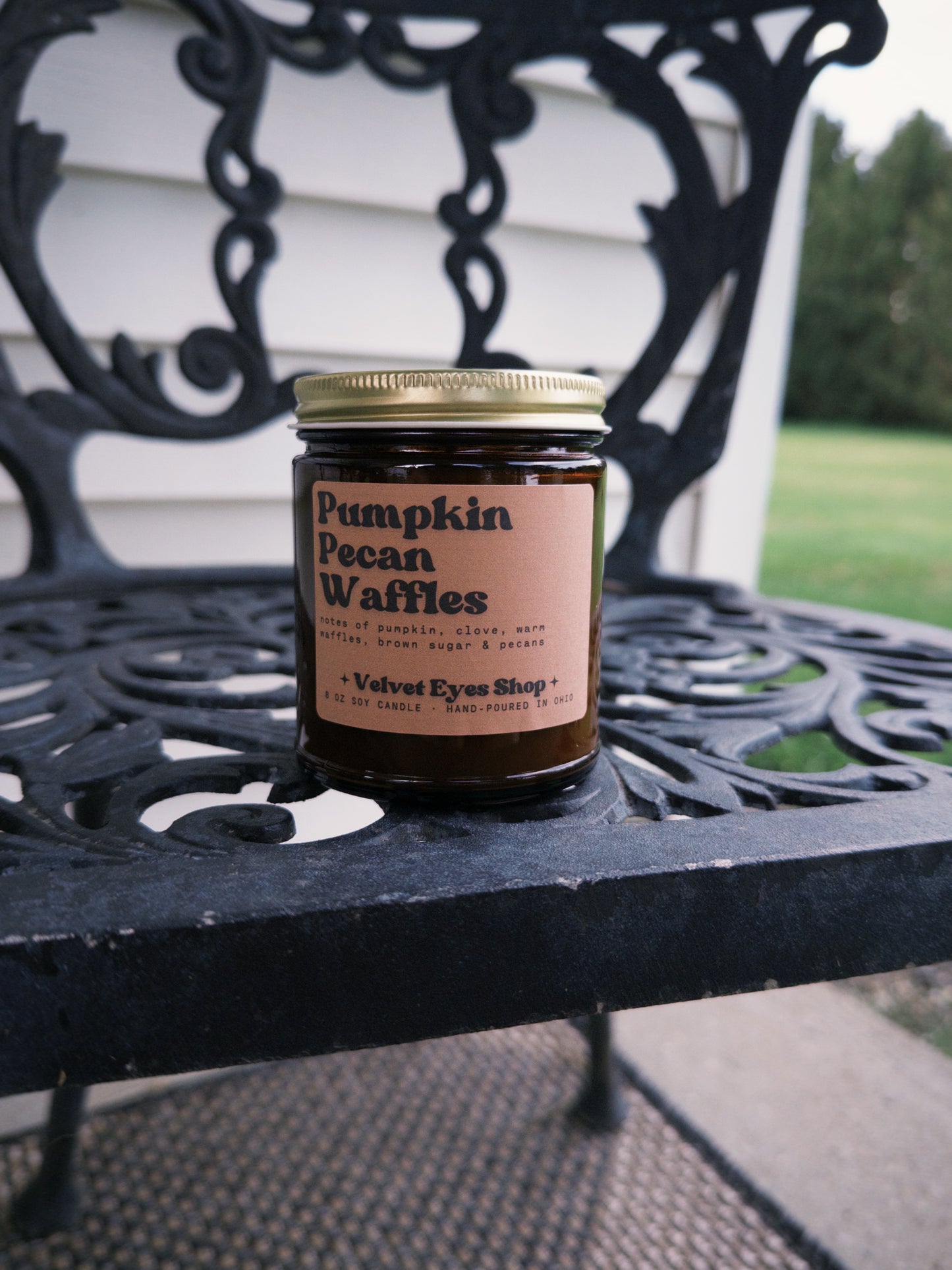 Pumpkin Pecan Waffles Soy Candle