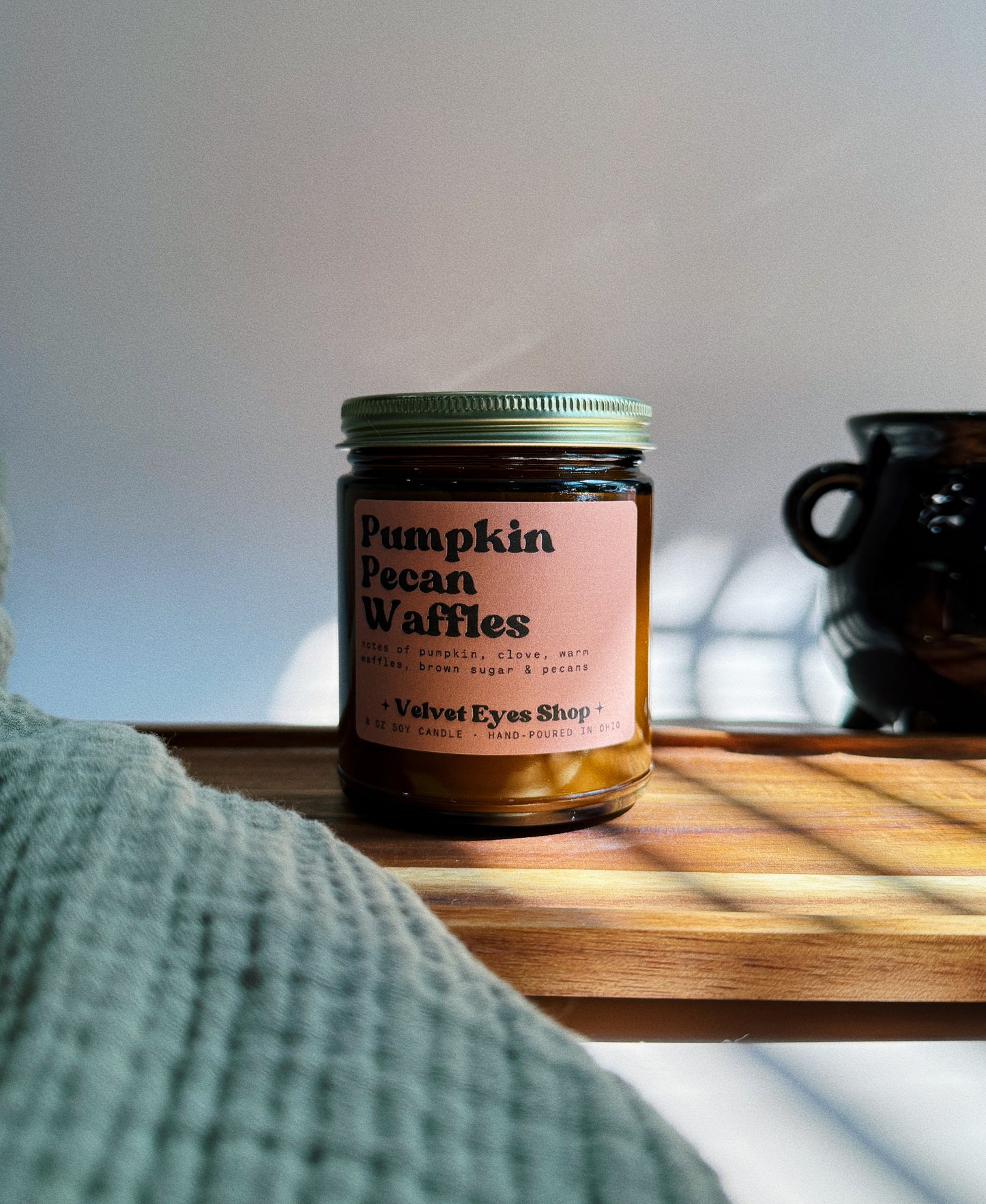 Pumpkin Pecan Waffles Soy Candle