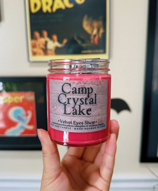 Camp Crystal Lake Candle - Friday The 13th Inspired