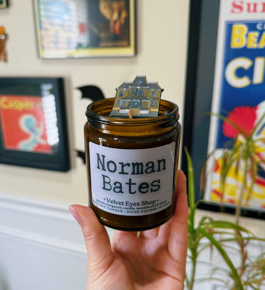 Norman Bates Candle - Psycho Inspired