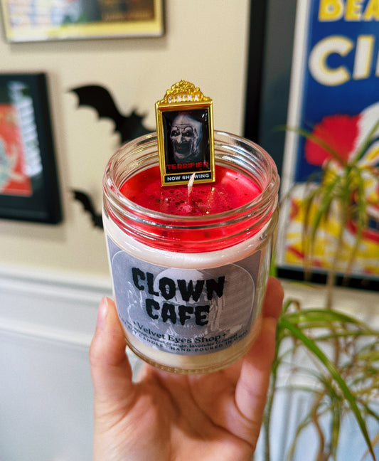 Clown Cafe Soy Candle - Terrifier Inspired