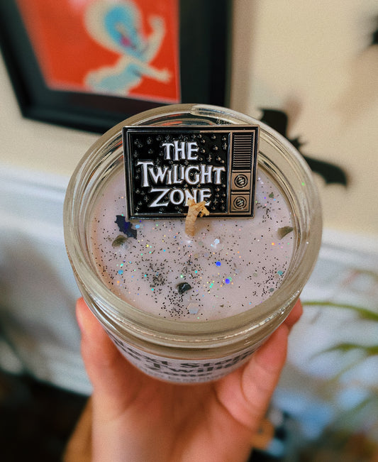 Next Stop, The Twilight Zone Candle - Twilight Zone Inspired