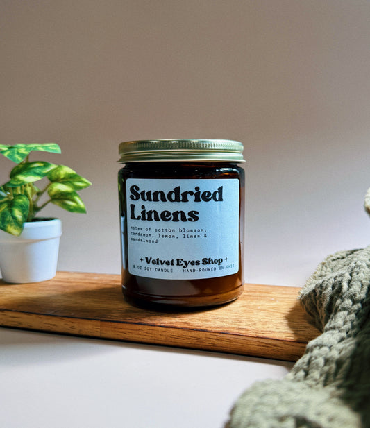 Sundried Linens Soy Candle