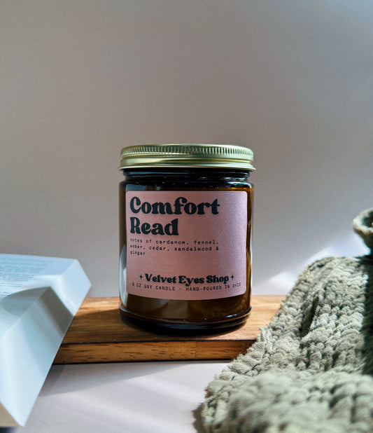 Comfort Read 8oz Candle
