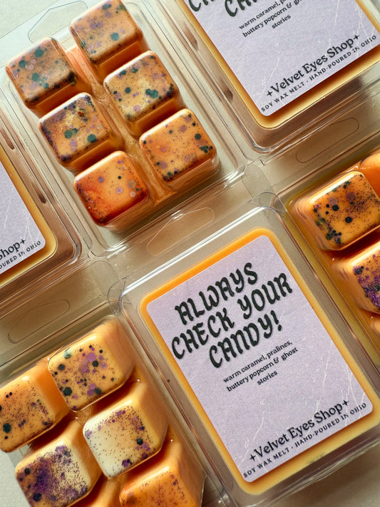 Always Check Your Candy Wax Melt - Trick R Treat Inspired