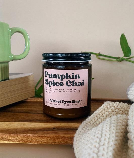 Pumpkin Spice Chai Soy Candle