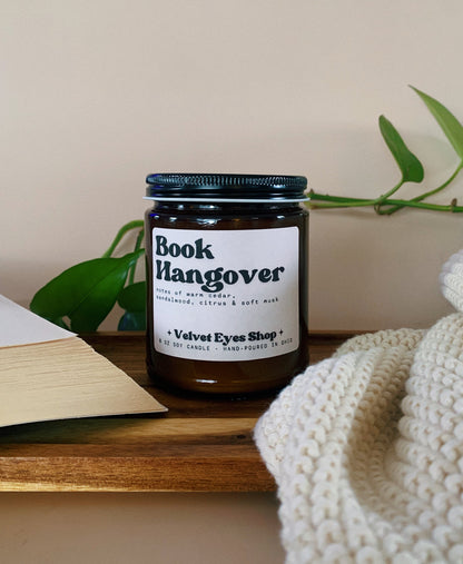 Book Hangover 8oz Candle