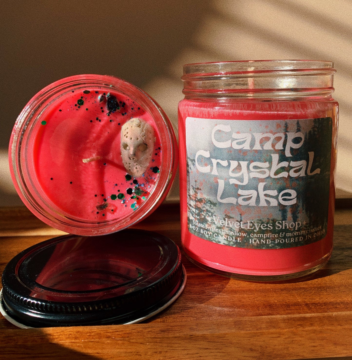 Camp Crystal Lake Candle - Friday The 13th Inspired