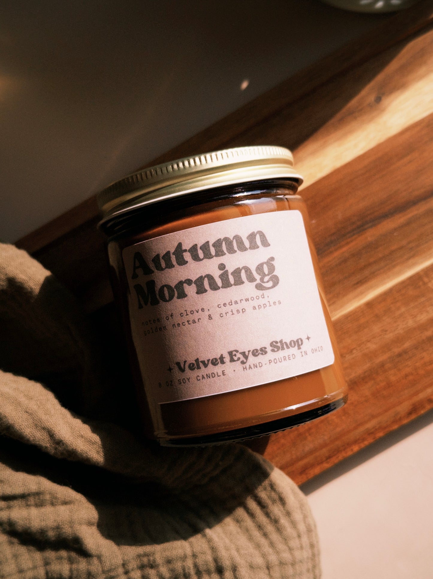 Autumn Morning Soy Candle