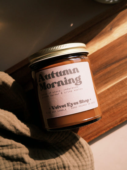 Autumn Morning Soy Candle