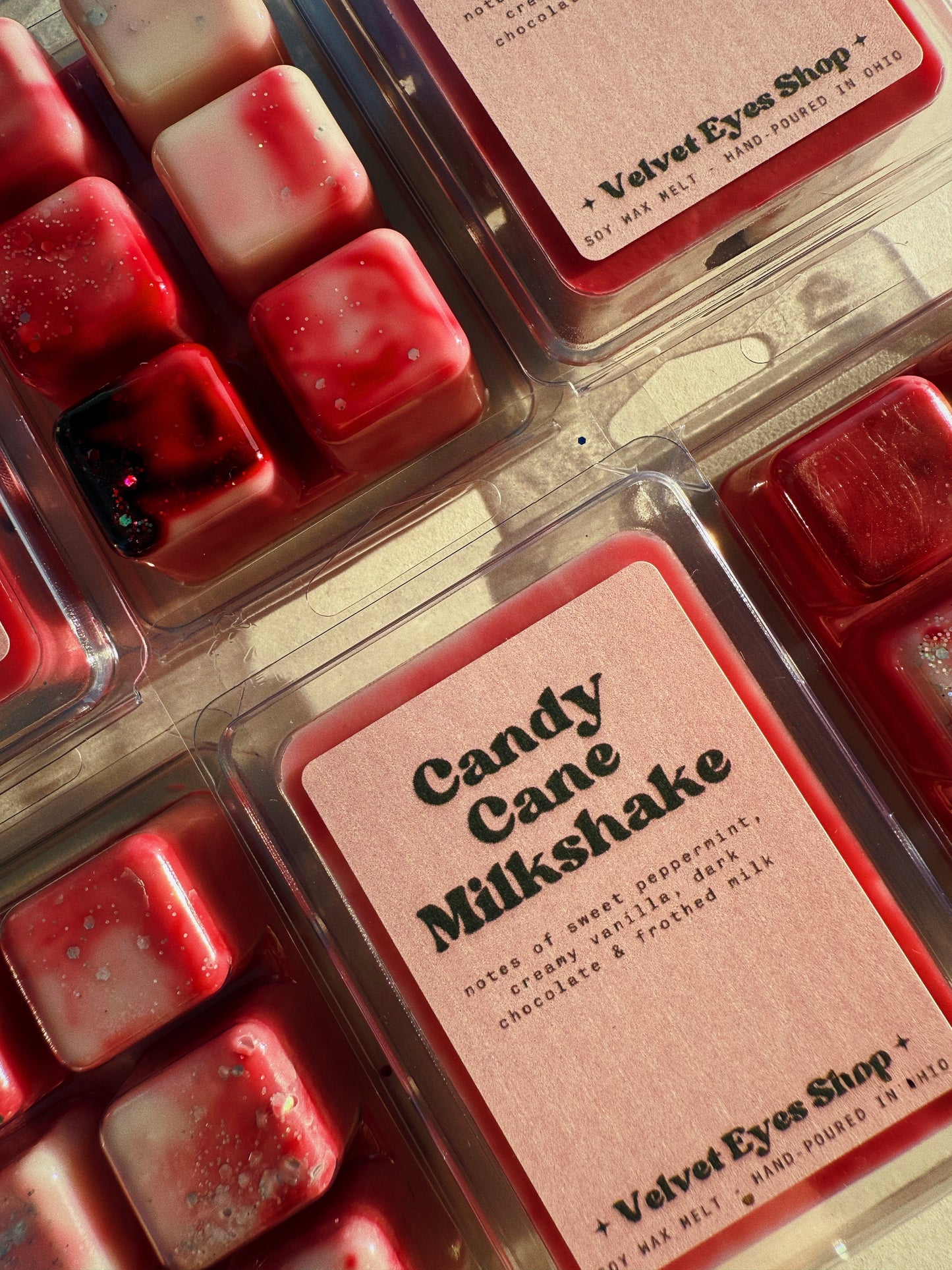 Candy Cane Milkshake Wax Melt