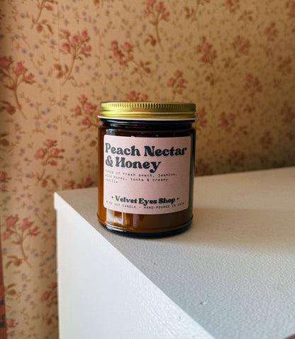 Peach Nectar & Honey Soy Candle