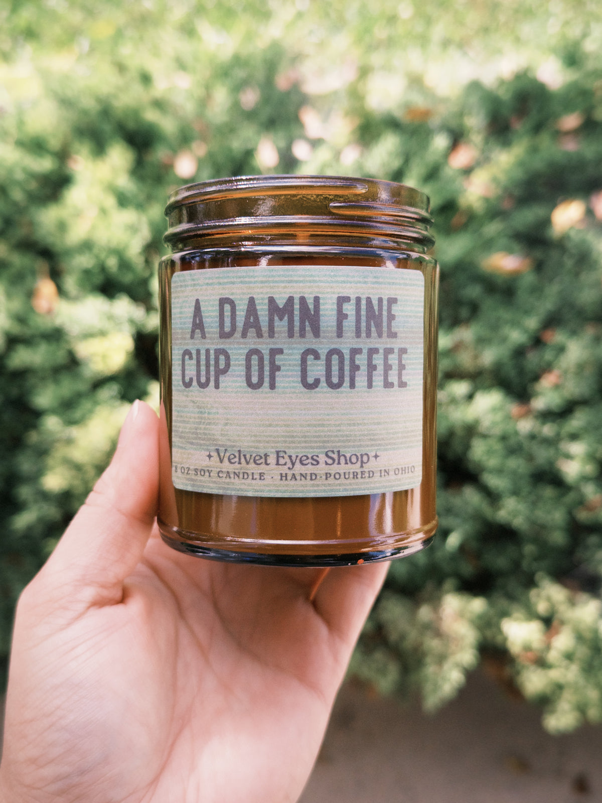 A Damn Fine Cup Of Coffee Candle - Twin Peaks Inspired