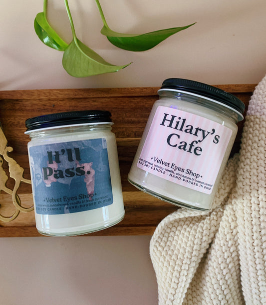 Hilary's Cafe 8oz Candle - Fleabag Inspired