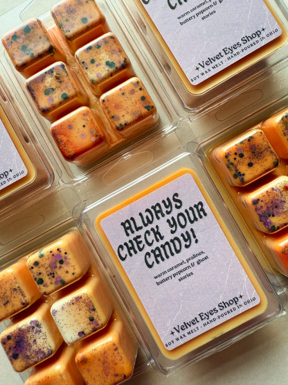 Always Check Your Candy Wax Melt - Trick R Treat Inspired