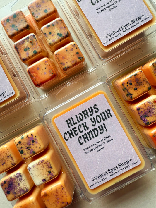 Always Check Your Candy Wax Melt - Trick R Treat Inspired
