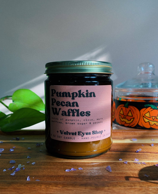 Pumpkin Pecan Waffles Soy Candle