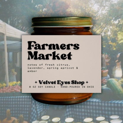 Farmers Market Soy Candle