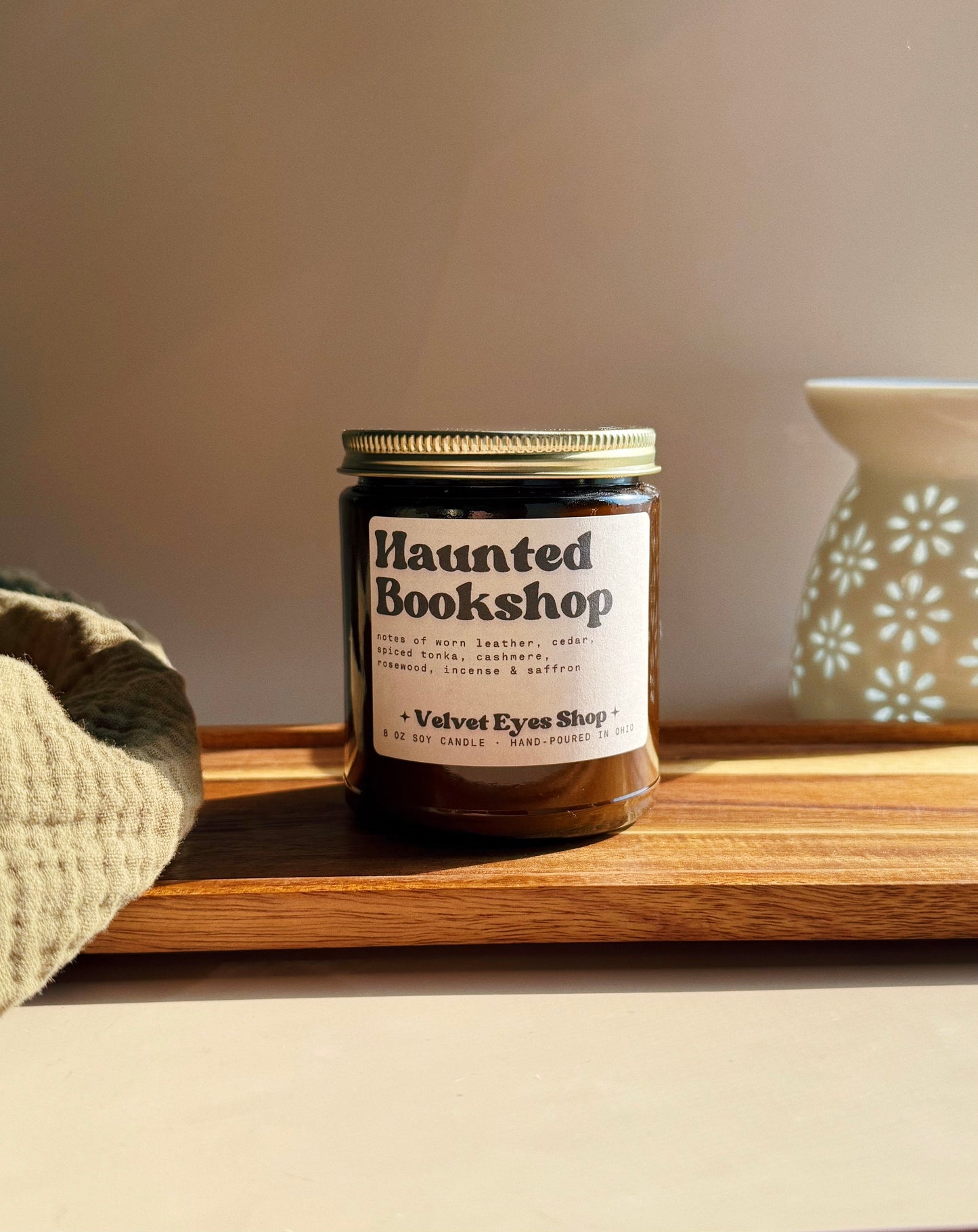 Haunted Bookshop Soy Candle