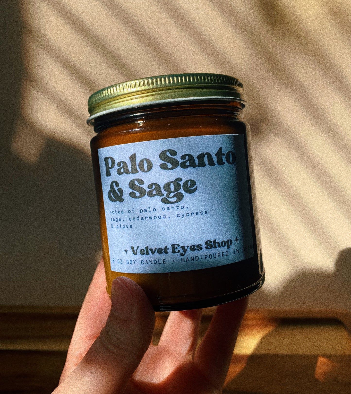 Palo Santo & Sage Soy Candle