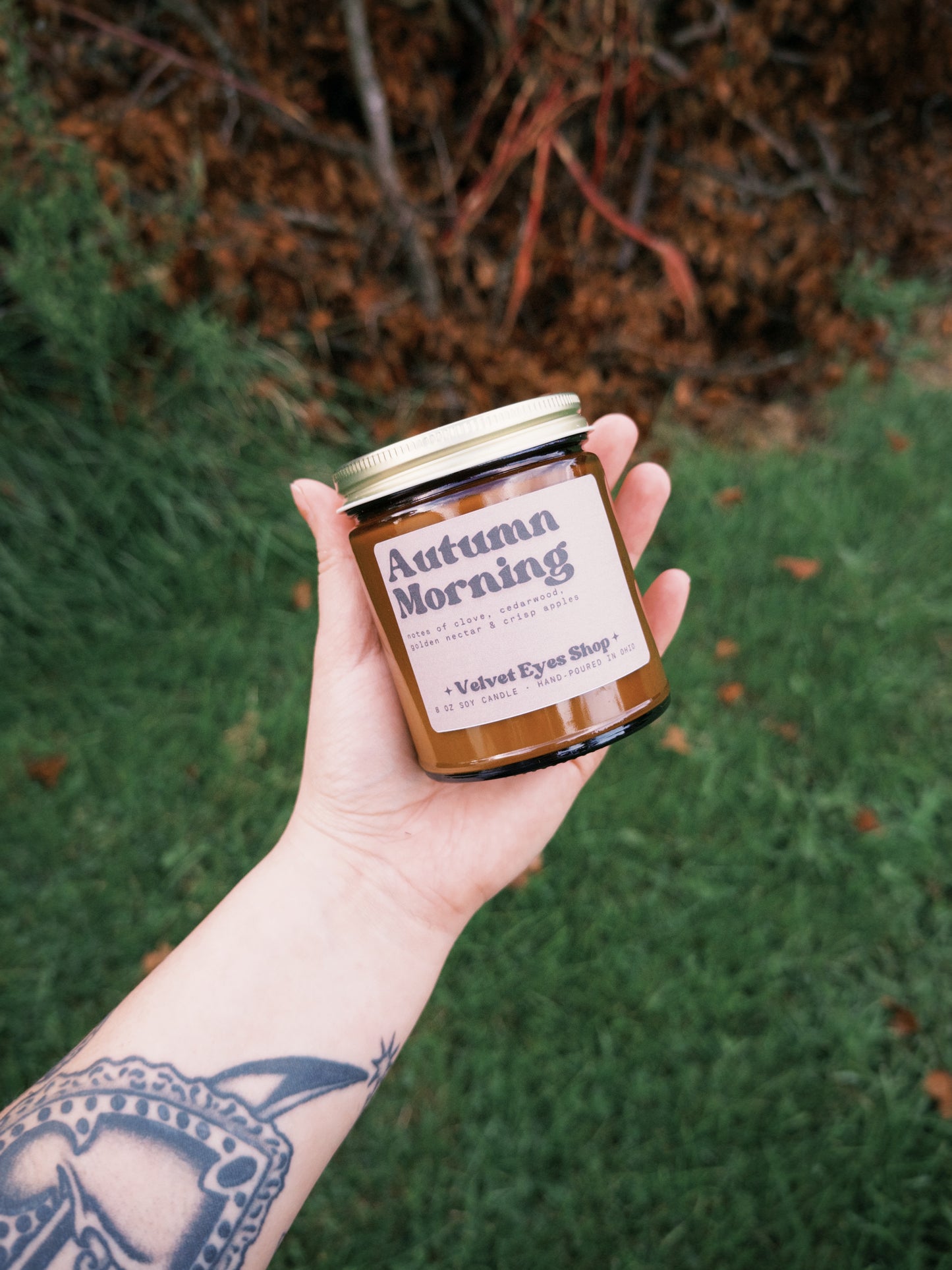 Autumn Morning Soy Candle