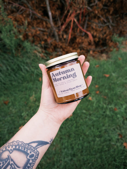 Autumn Morning Soy Candle