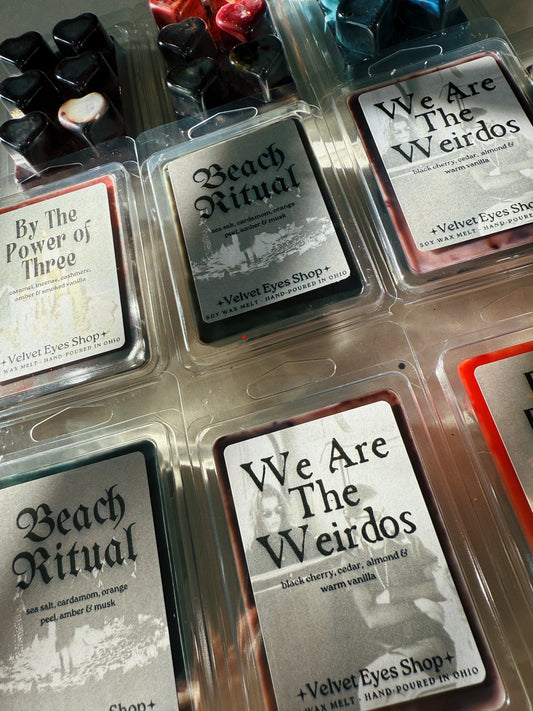 We Are The Weirdos / By The Power of Three / Beach Ritual Wax Melts - The Craft Inspired Set