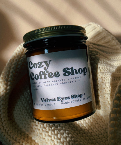 Cozy Coffee Shop Soy Candle