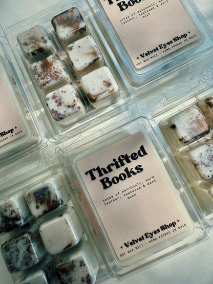 Thrifted Books Wax Melt