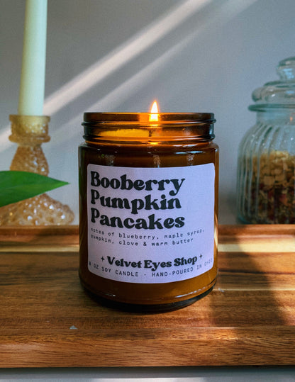 Booberry Pumpkin Pancakes Soy Candle