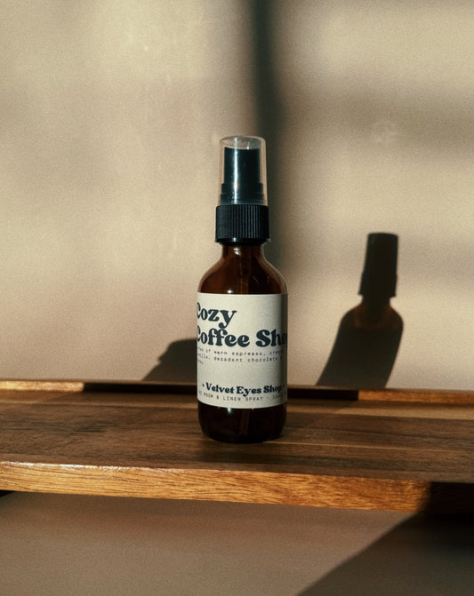 Cozy Coffee Shop Room & Linen Spray