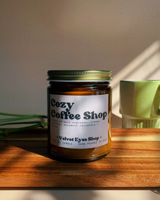 Cozy Coffee Shop Soy Candle