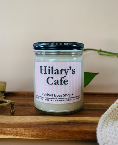 Hilary's Cafe 8oz Candle - Fleabag Inspired