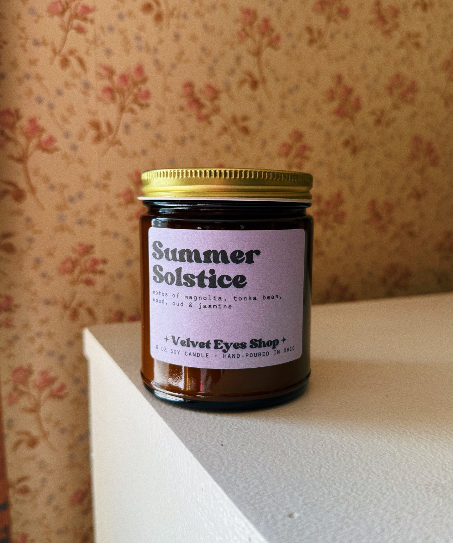 Summer Solstice Soy Candle