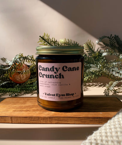 Candy Cane Crunch Soy Candle