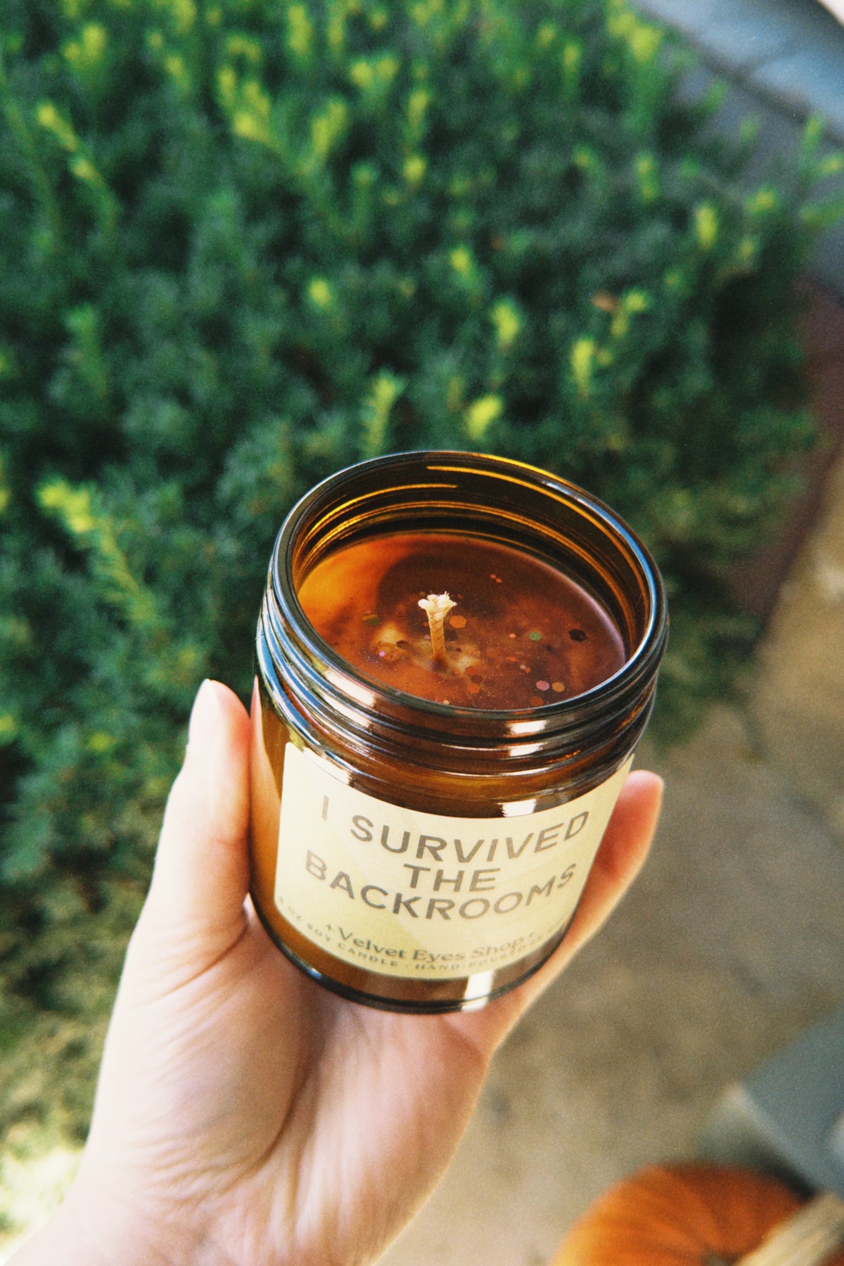 I Survived The Backrooms Candle - Backrooms Inspired