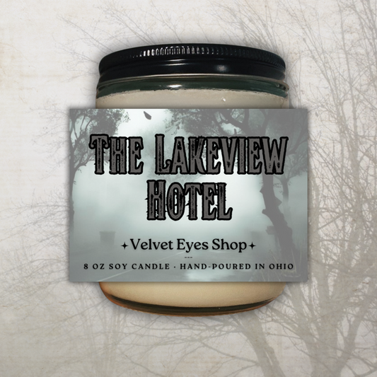 The Lakeview Hotel 8oz Candle - Silent Hill Inspired