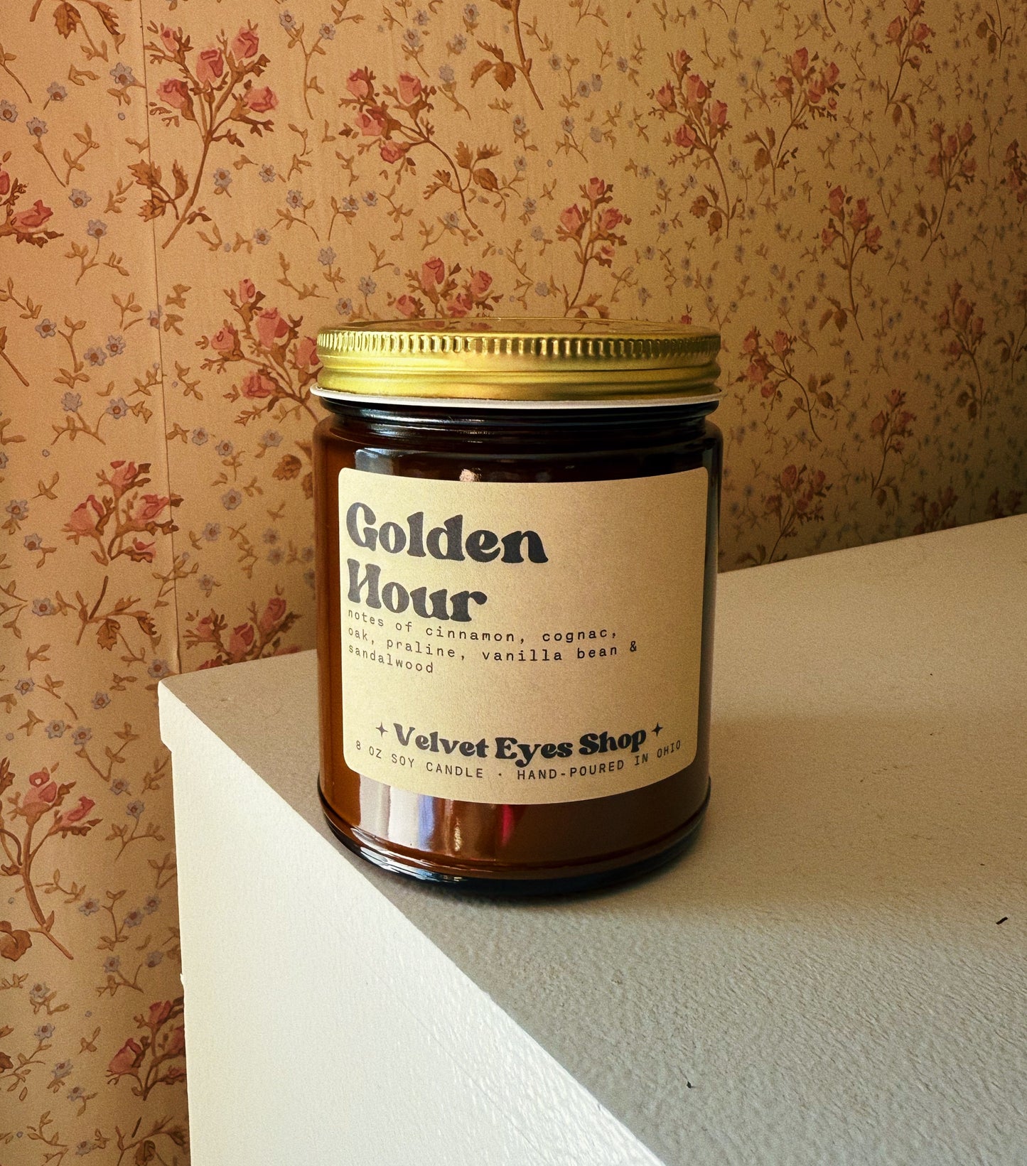 Golden Hour Soy Candle