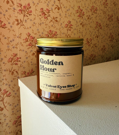 Golden Hour Soy Candle