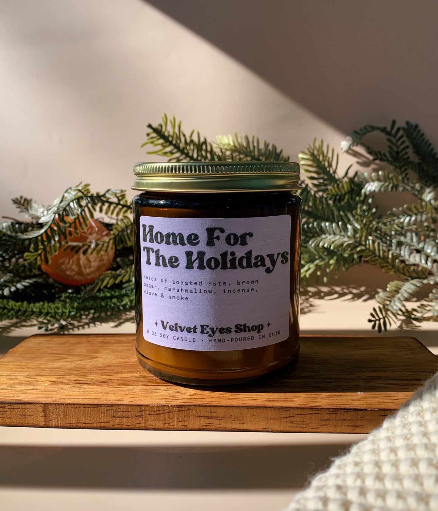 Home For The Holidays Soy Candle