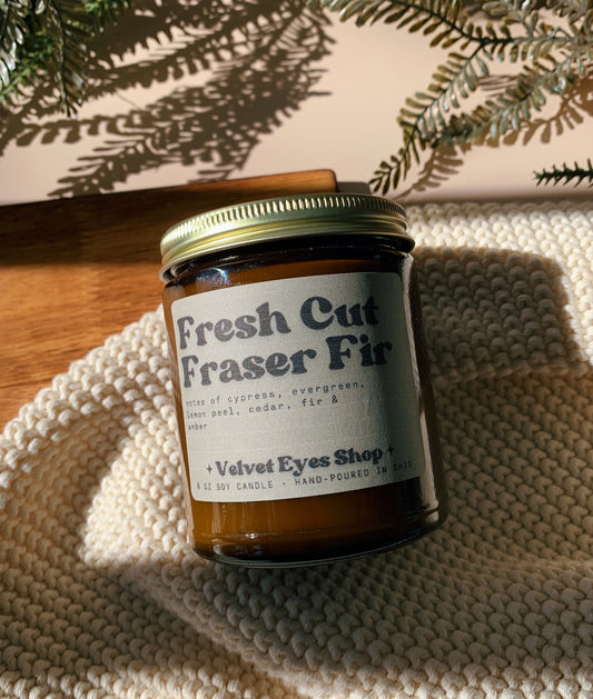 Fresh Cut Fraser Fir Soy Candle